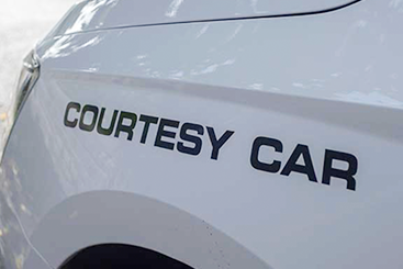 courtesy vehicles